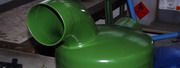 PVC Beschichtung Abgastopf PVC Beschichtung Abgastopf